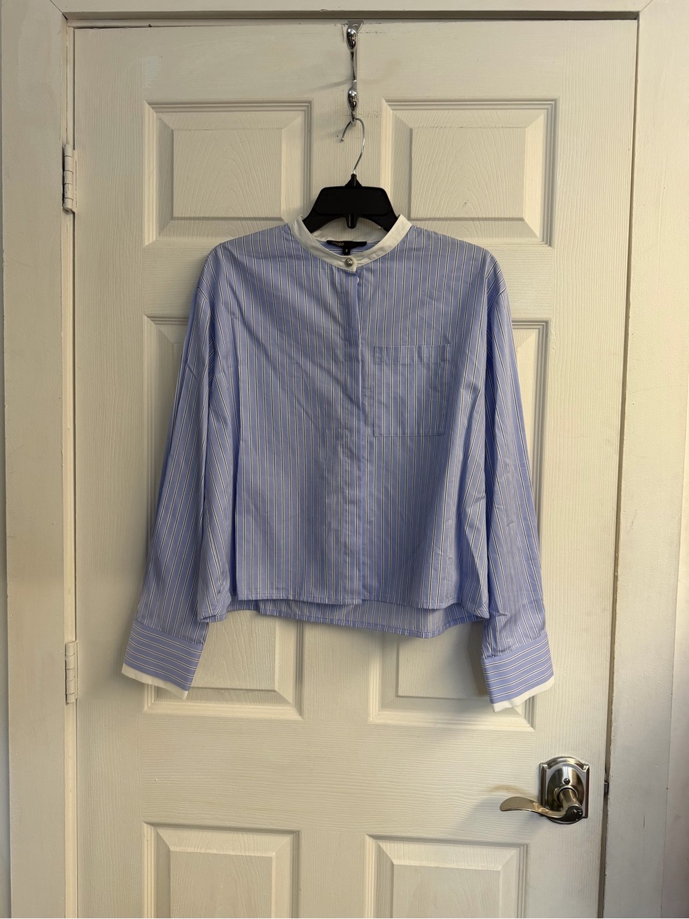 Ciblue Removable Jewel Collar Shirt